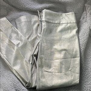 Alfani Shimmering Silver Trousers